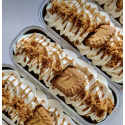 Tres leches con galleta Lotus